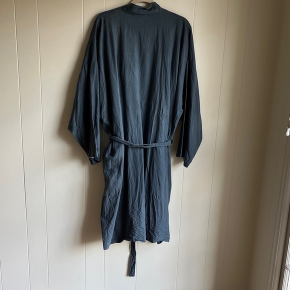 Cedar and Vine Men or Women’s Linen Coastal Quiet Luxury Robe Sz XL - Picture 6 of 6
